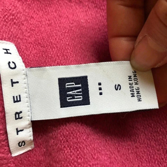 Gap Stretch Wool Blend Bottom up Sweater Cardigan Women Size S - Picture 5 of 5